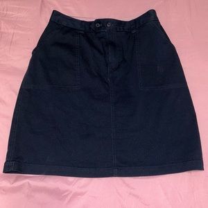 NWOT!!! Lands End Navy Blue Above Knee Skort